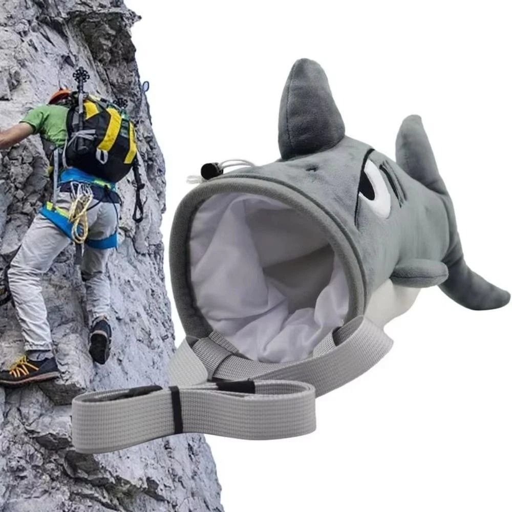 Cute Sloth/Shark Magnesium Pow - Outdoor Sport Climbing Gear review and price
