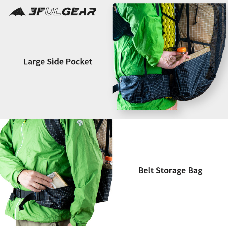 3F UL GEAR QIDIAN Pro 46+10L B - Outdoor Sport Climbing Gear review and price