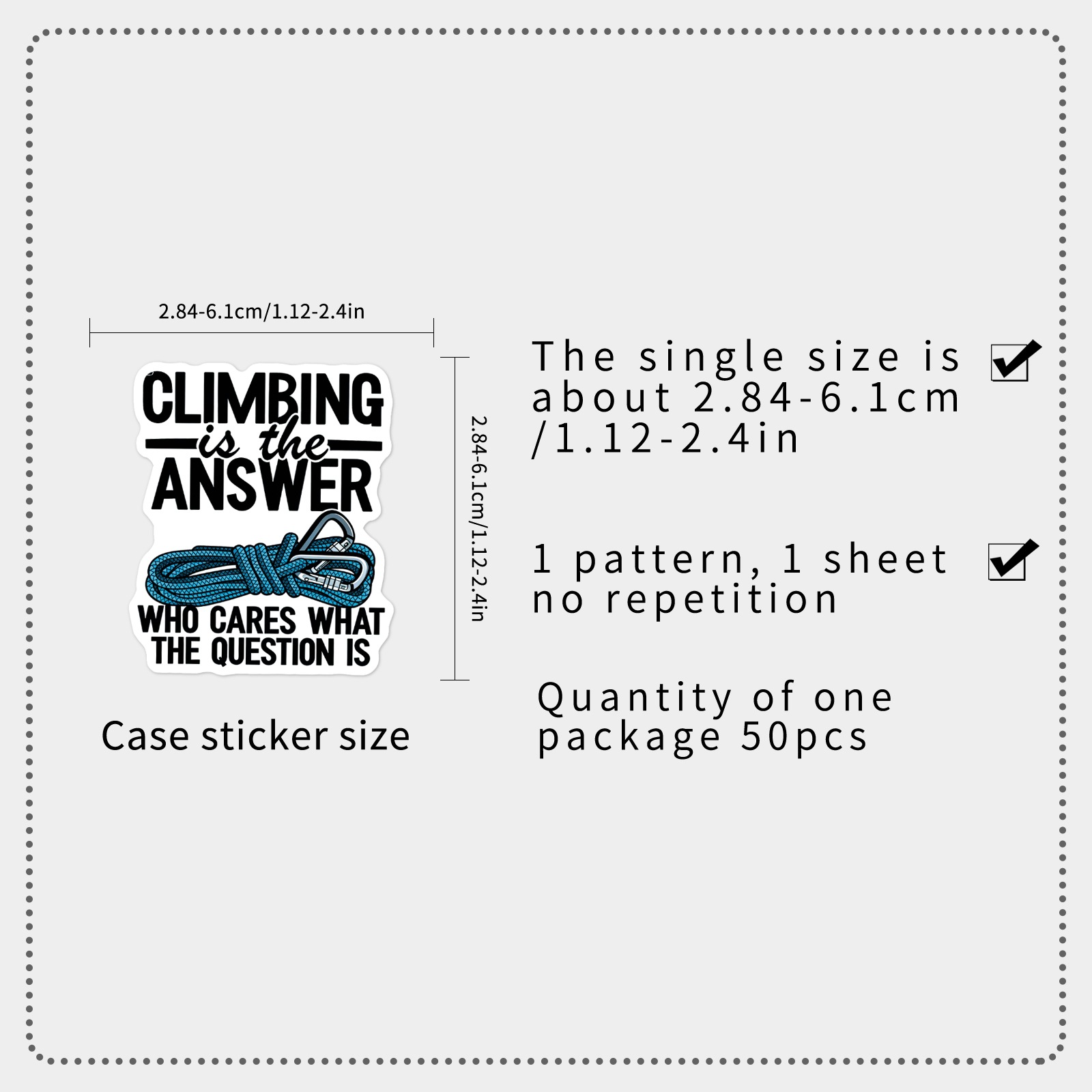 50pcs Climbing Stickers Outdoo - Outdoor Sports Adventure review and price